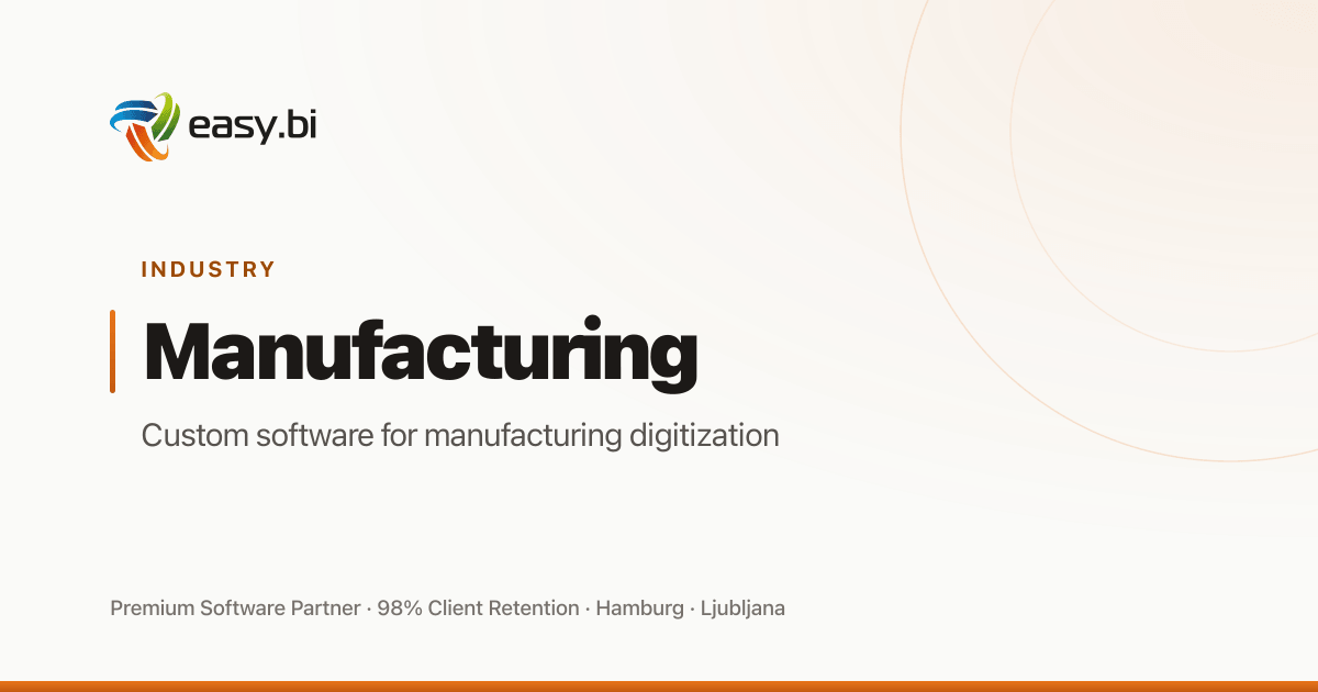 Manufacturing Download Manufacturing & Engineering Software - easy.bi
